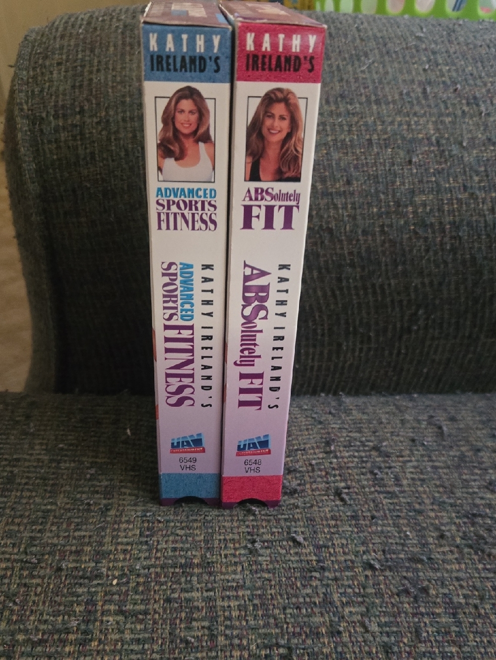 Set Of 2 Kathy Ireland's Excerise Videos